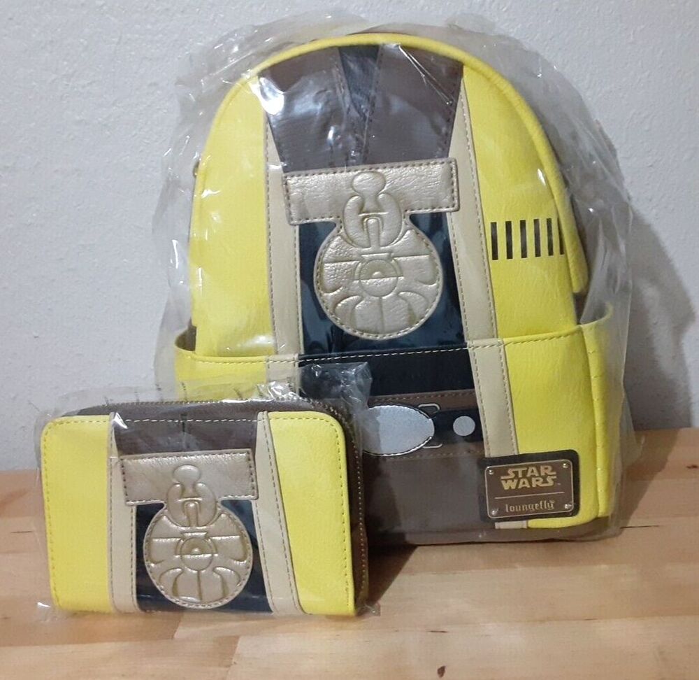 Loungefly Star Wars Luke LACC Skywalker Medal Ceremony Mini Backpack & Wallet